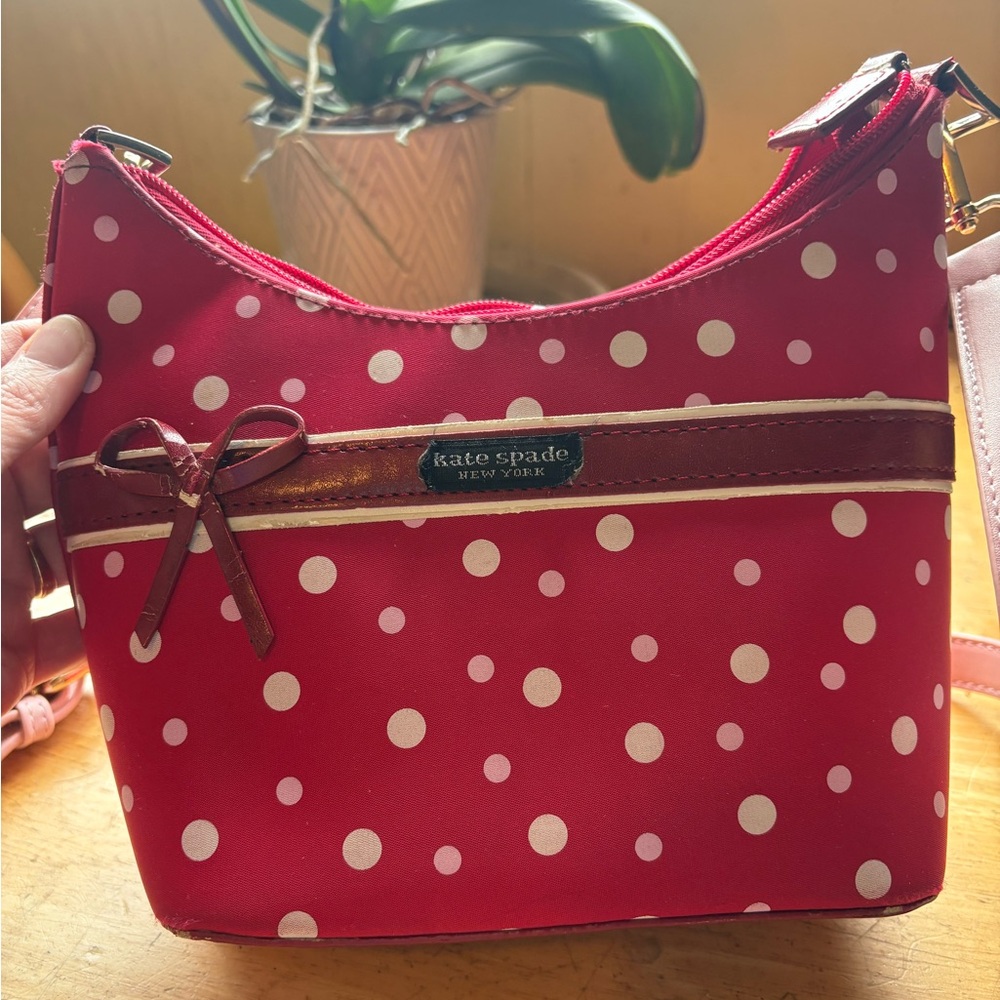 Kate Spade Red Polka Dot Women's Bag